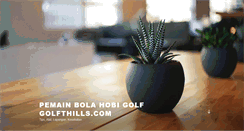 Desktop Screenshot of golfthills.com