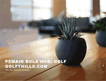 Tablet Screenshot of golfthills.com